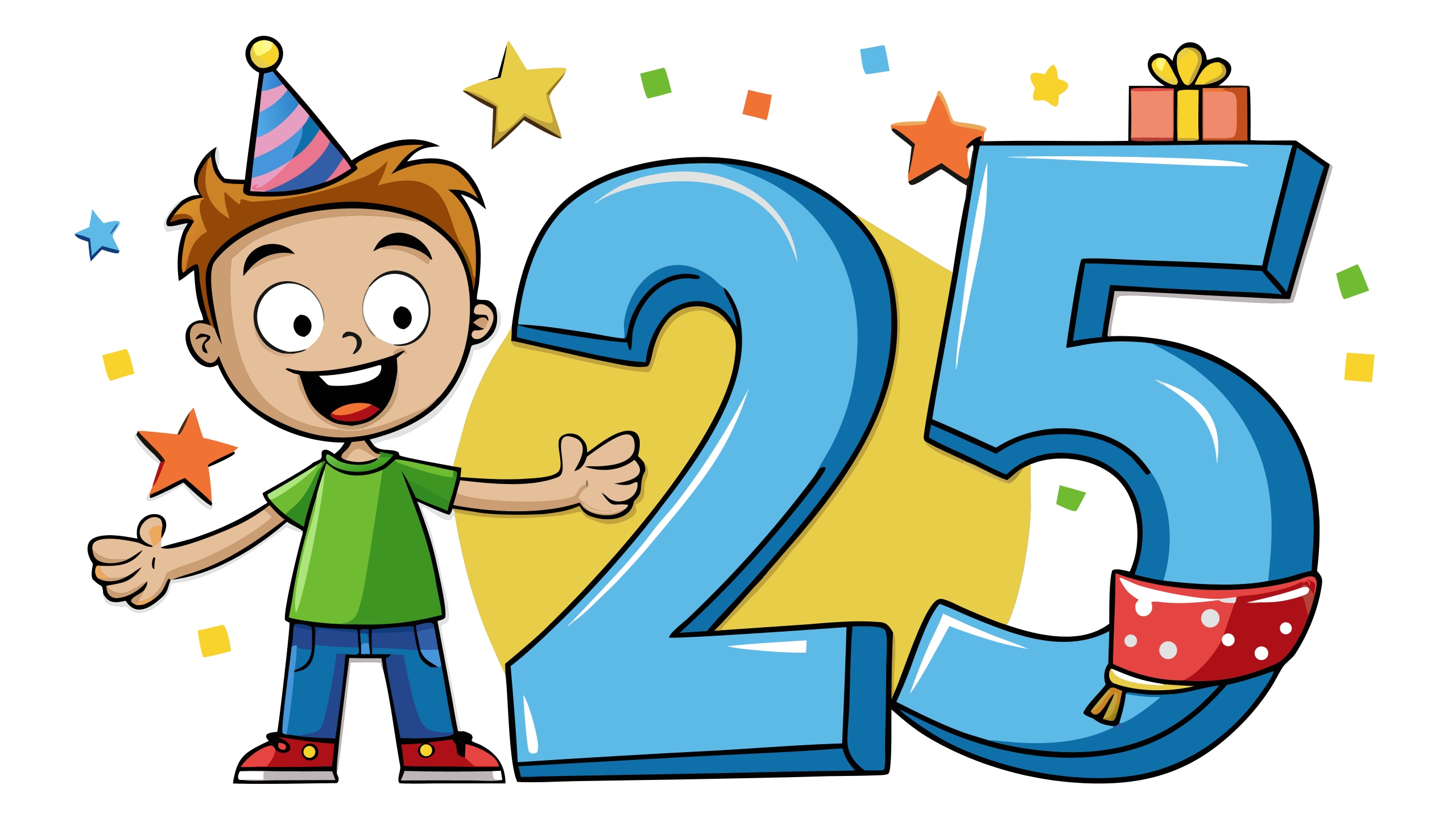 Поздравление с юбилеем 25 лет парню